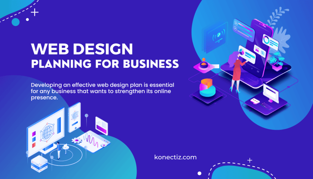 Web Design Planning For business - Konectiz