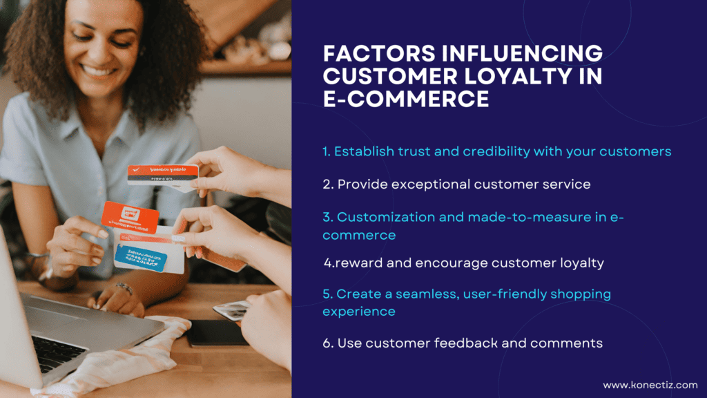 Factors influencing customer loyalty in e-commerce - Konectiz